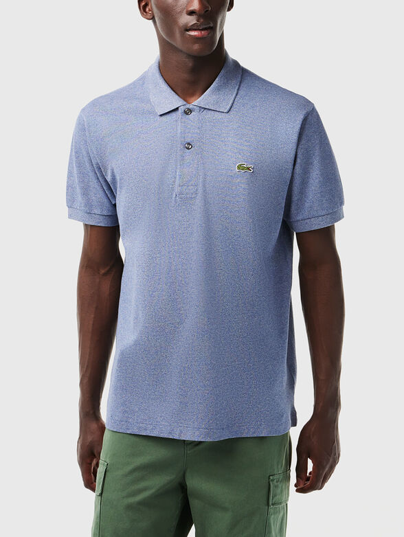 Polo-shirt L.12.12 with short sleeves in dark blue - 1