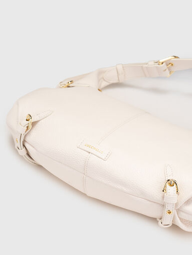 Leather bag with logo - 4