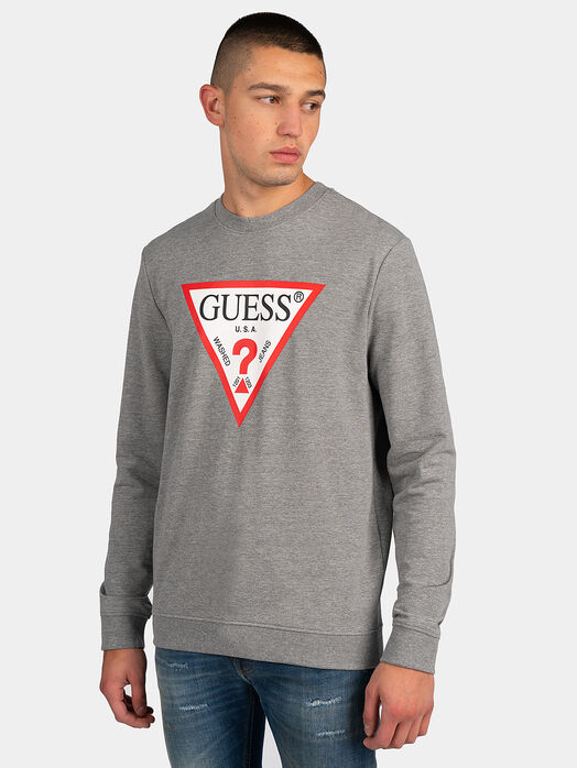 AUDLEY sweatshirt with triangular logo print