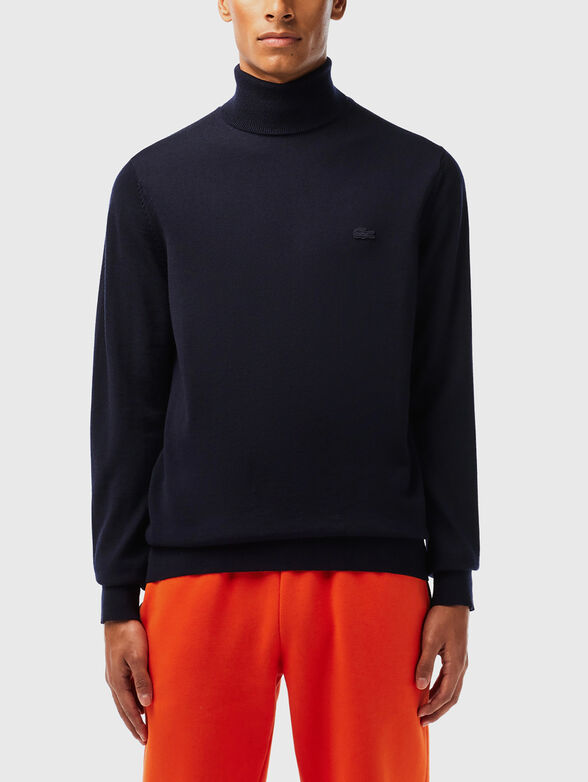 Wool turtleneck sweater - 1