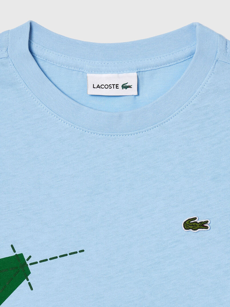 T-shirt with contrasting print - 3