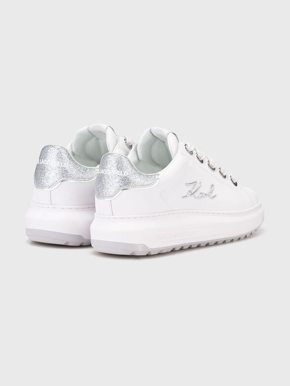 KAPRI LUG sports shoes in leather with logo - 3