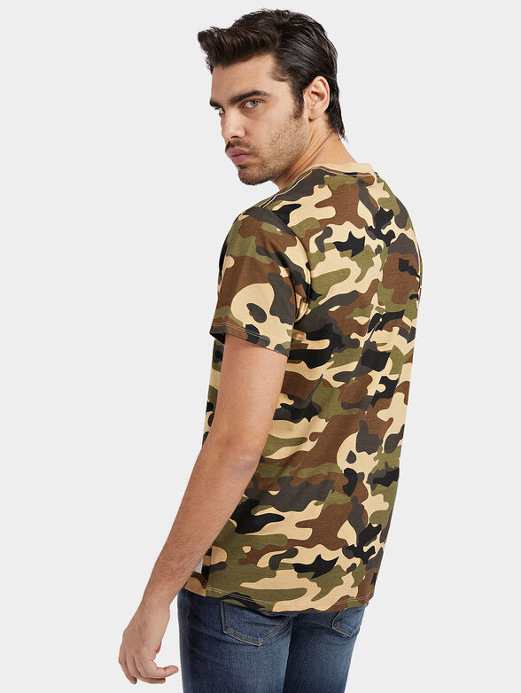 Camouflage print T-shirt - 3