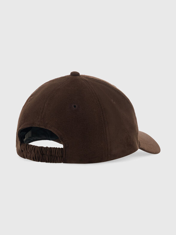 Suede baseball brown hat - 2