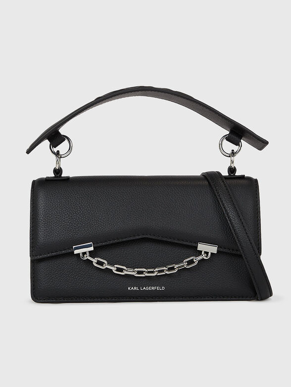 K/SEVEN GRAINY CB black leather bag - 1
