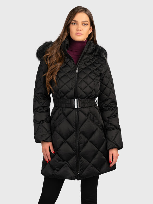 OLGA black down jacket - 5