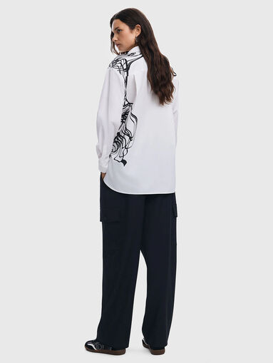 FUKUOKA LACROIX shirt with abstract print - 3