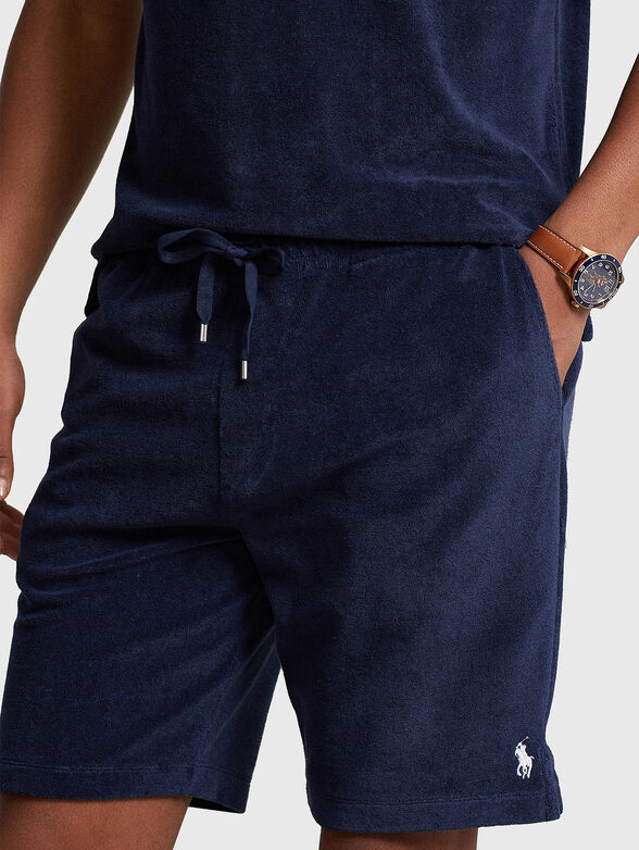 ATHLETIC dark blue shorts - 3