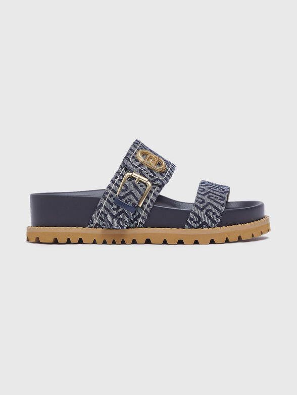 LIVIA 02 sandals with monogram - 1
