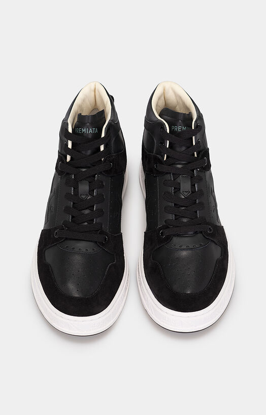 MIDQUINN 6022 leather high-top sneakers brand Premiata  display picture 3
