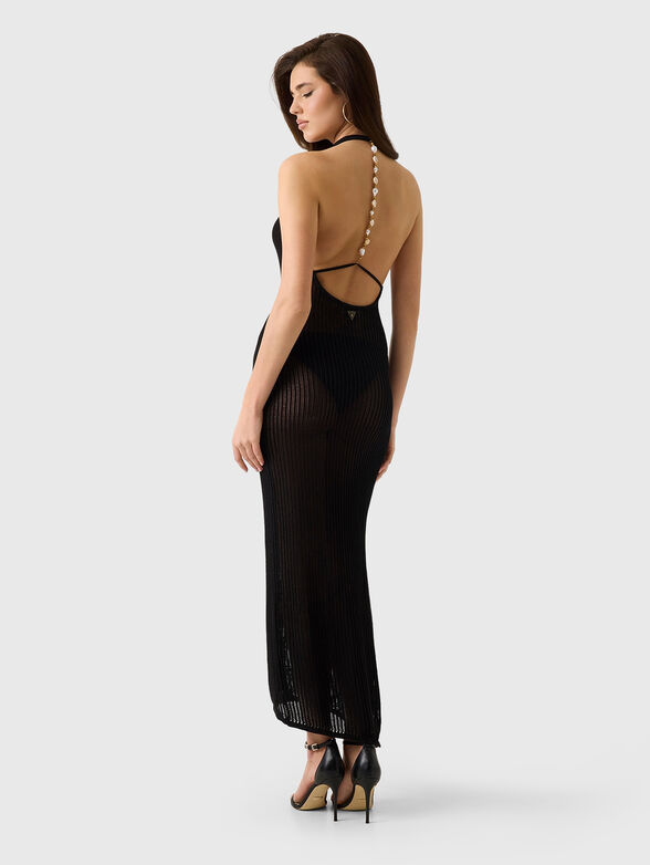 Beach dress with accent back - 2