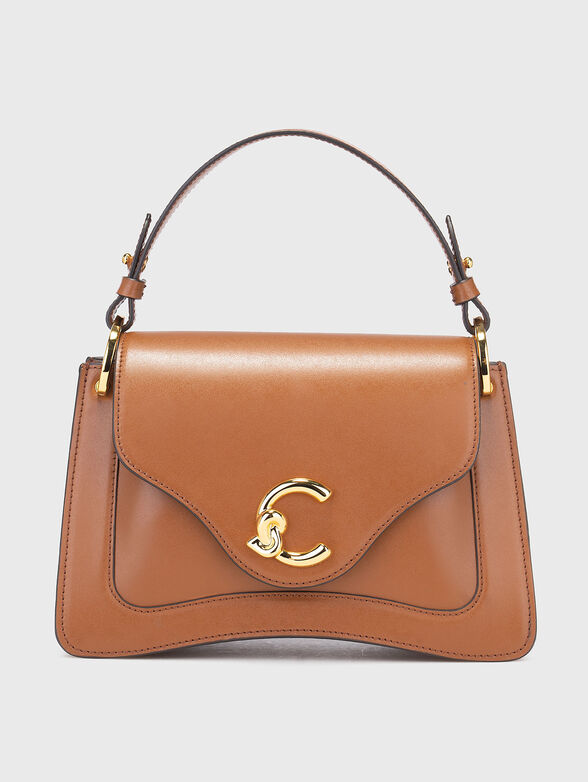 C-ME leather bag with accent logo - 1