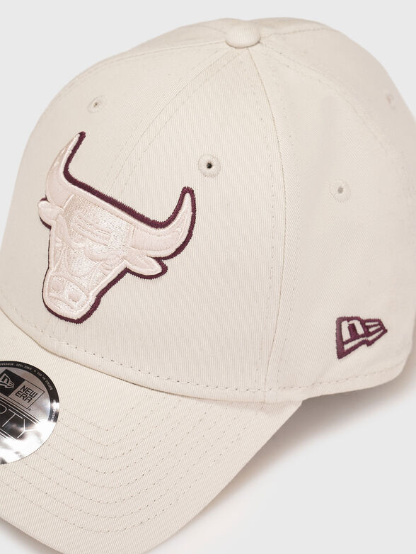 CHICAGO BULLS NBA TEAM OUTLINE CREAM 9FORTY cap - 4