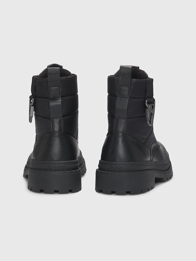 Leather boots with detail - 4