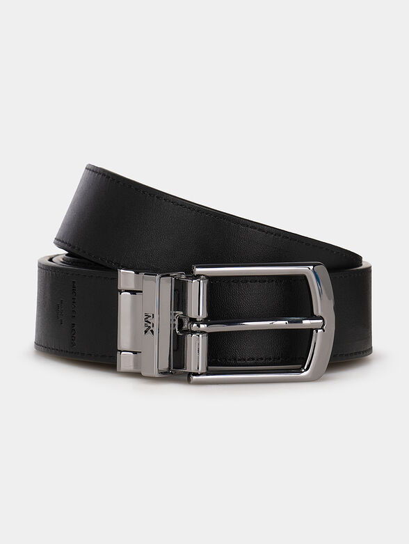 Real leather reversible belt - 2