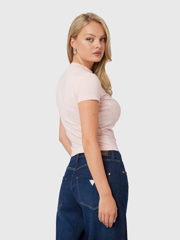 T-shirt with 4G logo rhinestones - 3