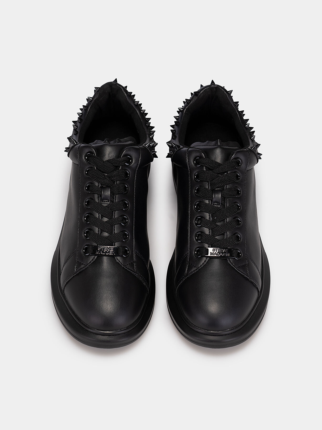 FROSTING sneakers with metal studs brand STEVE MADDEN