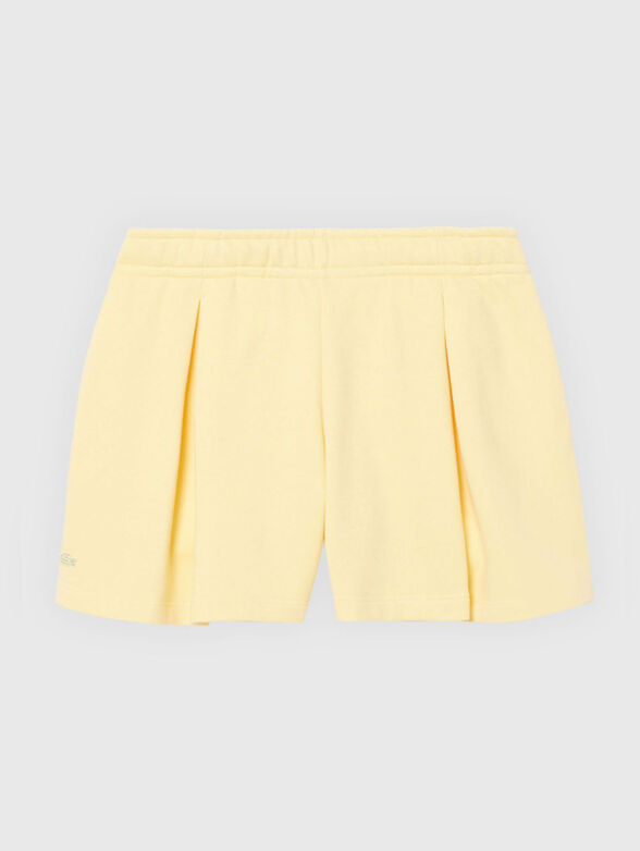 Cotton shorts with logo - 1