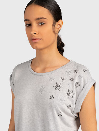 ESTRELLA light grey T-shirt - 4