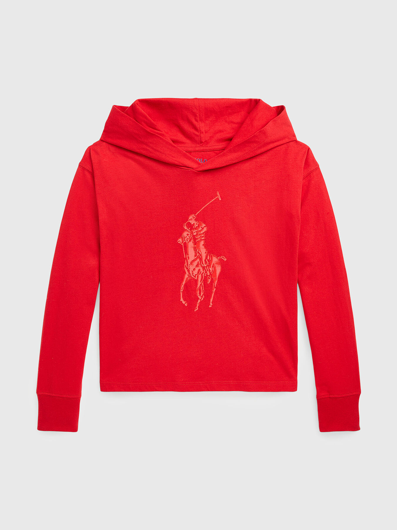 Sweatshirt with large logo accent brand POLO RALPH LAUREN