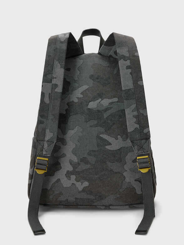 Backpack with camouflage print  - 2