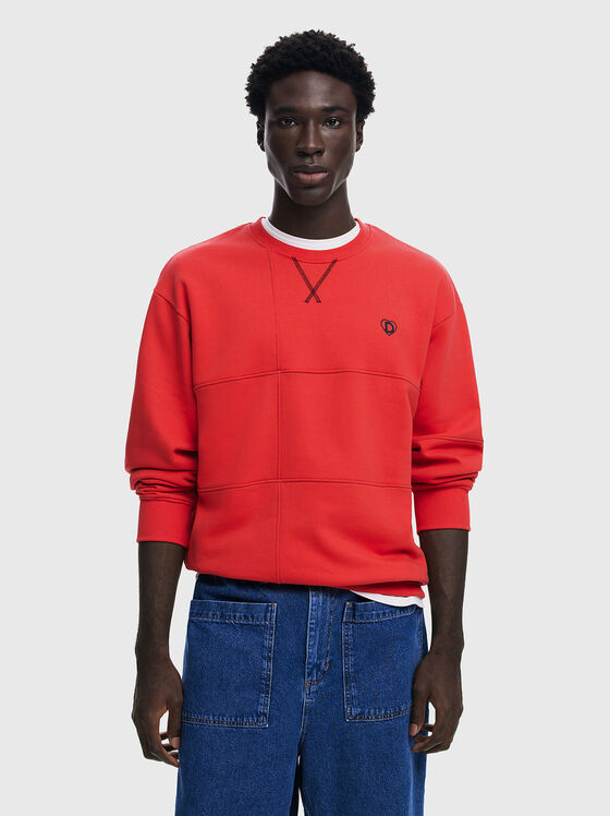 OKLAHOMA sweatshirt in red colour - 1