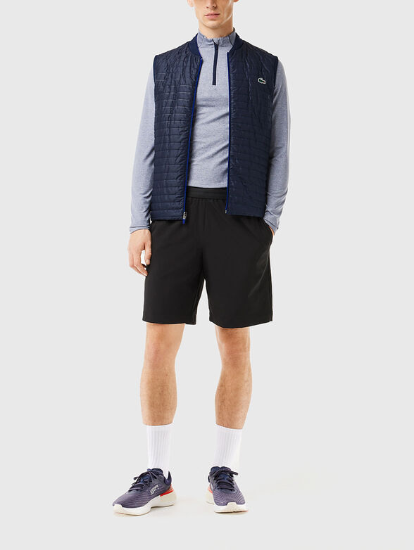 Reversible vest in blue  - 2