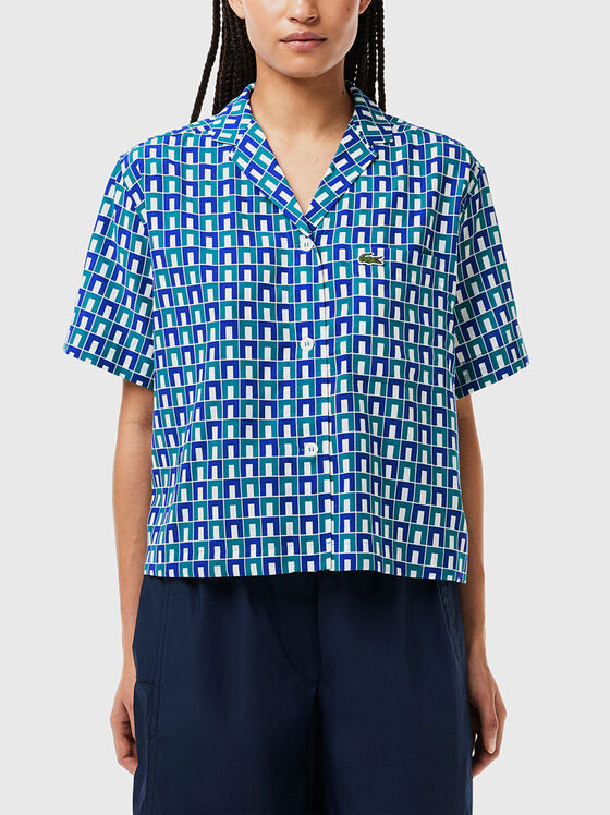 Short sleeve shirt with print - 1