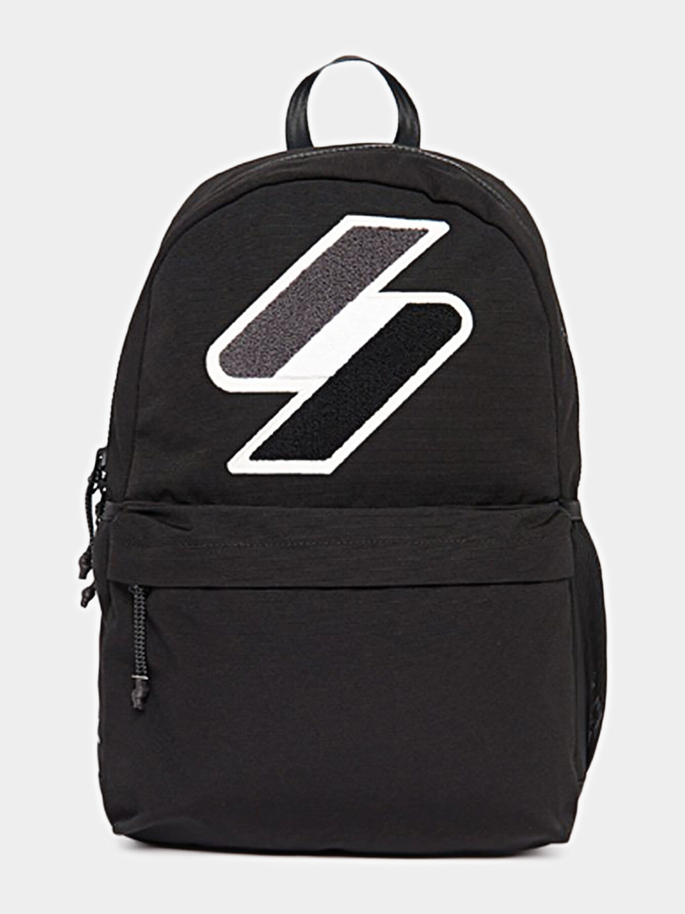 Superdry black montana backpack deals