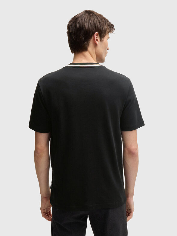Roun neck cotton T-shirt - 3