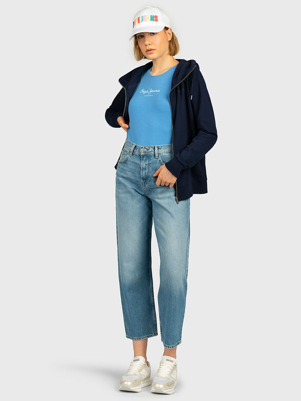 Blue sweatshirt ANETTE - 1