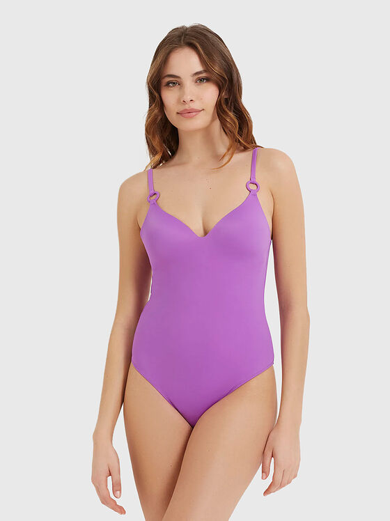 ESSENTIALS padded one-piece swimsuit - 1