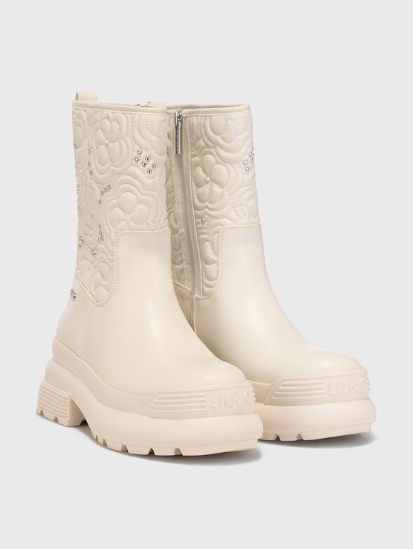 AMY 03 black ankle boots with zipper - 2