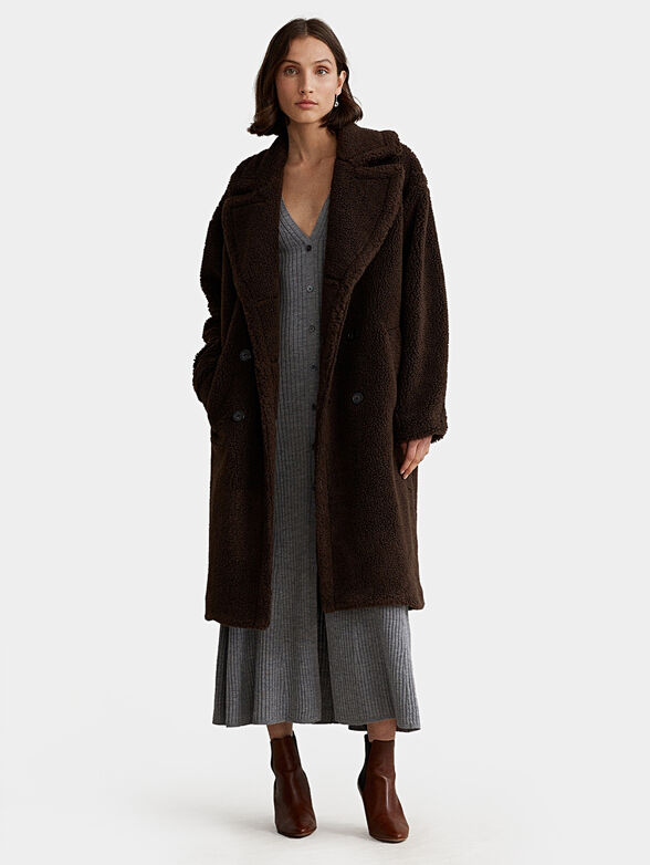 BRUIN Long coat made of soft fabric - 1