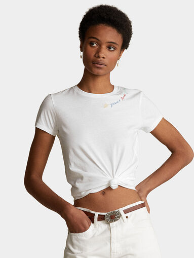 White t-shirt - 5