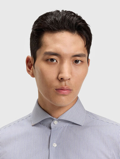 Striped cotton shirt - 4