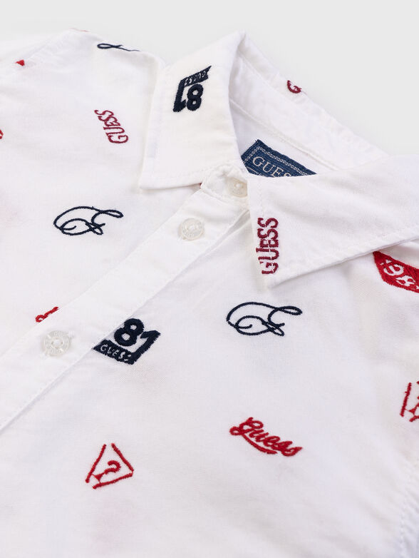 Shirt with logo print - 3