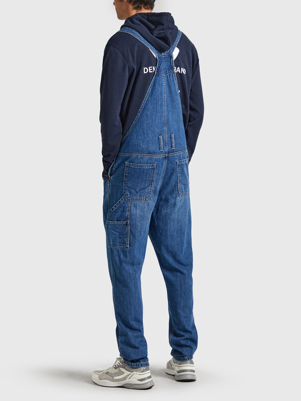 DOUGIE UTILITY denim overalls - 2