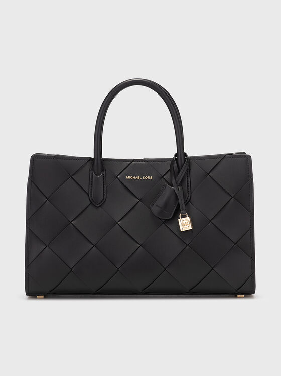 Leather bag with long handle - 1