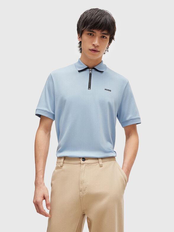DALOMINO polo shirt with contrasting details - 1