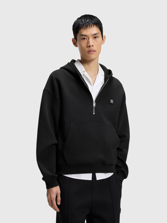 Hooded sweatshirt with logo - 1