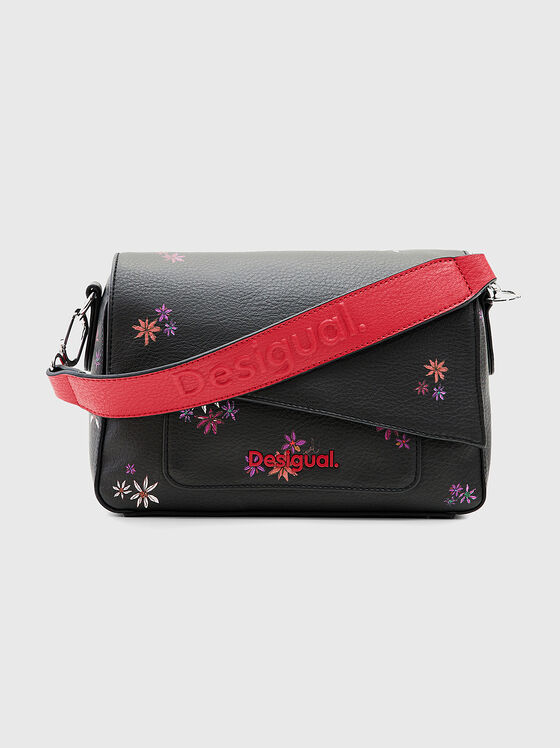 Чанта с флорални детайли  - 1
