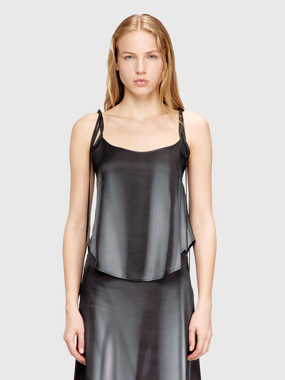 T-AMMY-S1 top with shoulder ties - 1