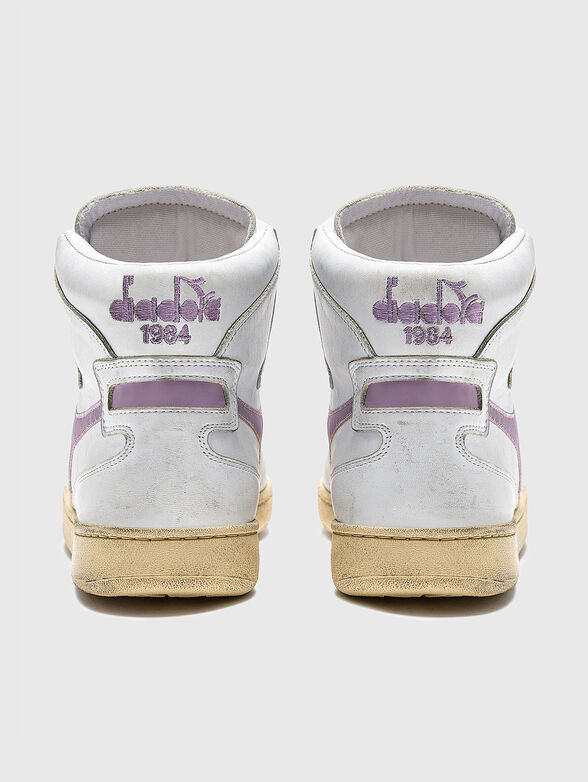 MI BASKET Leather sneakers - 3