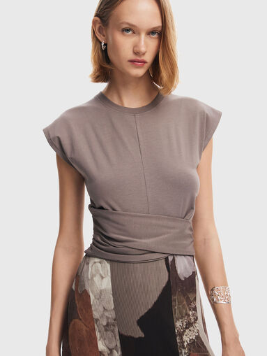 LOLA multicoloured midi dress - 4