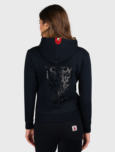Black hooded sweatshirt  - 2