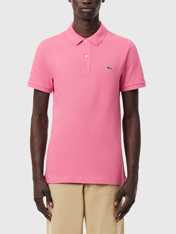 Logo detail polo shirt  - 1