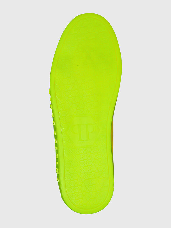 Leather slip-on sneakers - 3