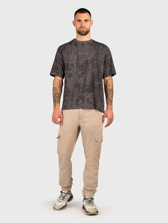 Cotton T-shirt with logo - 2