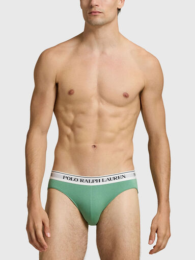 Set of three pairs of cotton briefs - 4